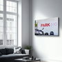 Wallity Pintura Decorativa de Vidrio Templado SPR-1103 - 46 x 72 cm